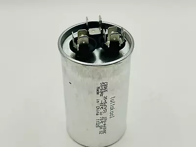 Tuttokool GCR3435 35uf Microfarad Dual Section Motor Round Run Capacitor A • $8.98