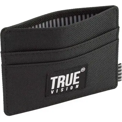 TRUE VISION Canvas BI-Fold RFID Slim Card Wallet • £20