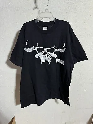 Vintage 90s Danzig T Shirt XL Misfits Samhain Hardcore Punk Black Flag Ramones • $200