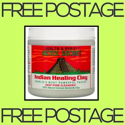 $28.90 • Buy NEW Aztec Secret, Indian Healing Clay, Face Mask, Pore Cleansing -  1 Lb 454 G