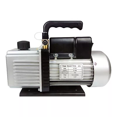 HFS(R) Vacuum Pump Single Stage 6 Cfm Inlet: Sae 1/4 -3/8  Sae; 1/2 Hp • $131.99