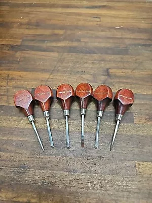 K45- Harmen Palm Carving Woodcarving Fine Chisel Set  USA • $20.50