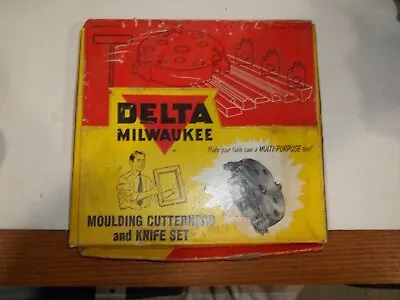 Vintage Delta Milwaukee Moulding Cutters 3 • $8.99