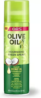 Ors Olive Oil Nourishing Sheen Spray 481 Ml (2 Pack ) • £8.59