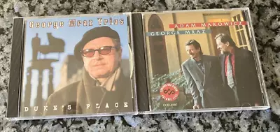 George Mraz 2 CD Lot: Duke's Place & Concord Duo Series Vol. Five FREE SHIPPING • $12.99