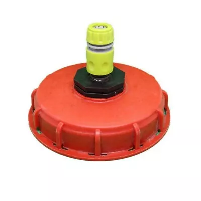 IBC Tank Cap Cover Lid Bung Adapter With Water Injection Plug For Pipe Fittings • $34.20