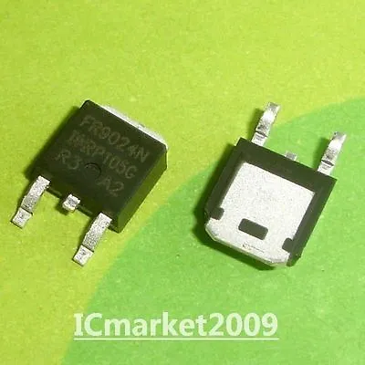 100 PCS IRFR9024N TO-252 IRFR9024 FR9024N SMD P-Channel MOSFET Transistor • $19.89