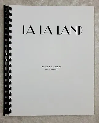 La La Land Movie Script Reprint Screenplay Film Script 2016 Ryan Gosling • $21.99