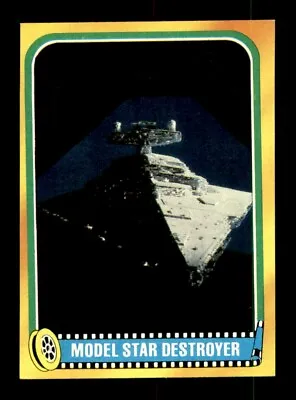 1980 Topps Empire Strikes Back #351 Model Star Destroyer NEAR MINT *2y • $0.99