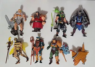 MOTU 200x Figure Lot Masters Of The Universe Collection 2001 • $99.99