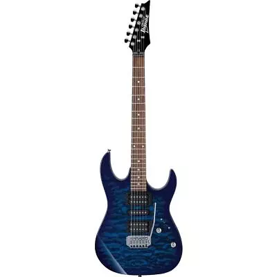 Ibanez GIO GRX70QA Electric Guitar Rosewood Fretboard Transparent Blue Burst • $199.99