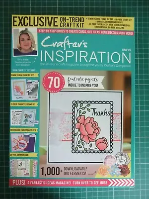 Crafter's Inspiration Magazine - Issue 26 Box Set (with Dies Folder Stamps...) • £8.49