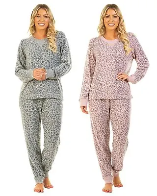 La Marquise Cloudknit Pyjamas Lush Leopard Long Sleeve Super Soft Pyjama Set • £26.99
