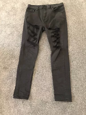 KSCY Mens Black Jeans Size 34 • $10