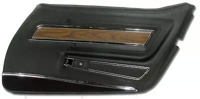 Corvette C3 Door Panel Black Deluxe RH 1970-1976 • $599.99