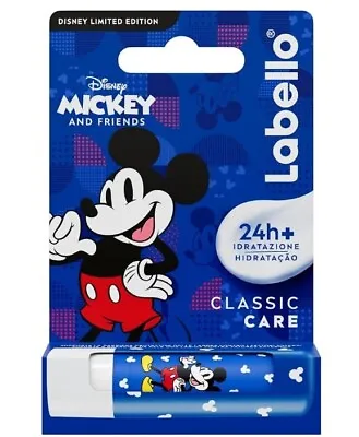 Labello Disney Mickey Classic Care Balm Lips Make-Up Balsamo 4147 • £12.02