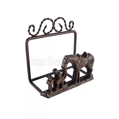 Metal Business Card Holder Praying Kneeling Cowboy Horse Rustic Western Copper • $10.95