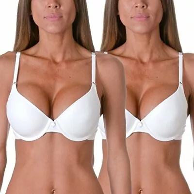Maidenform One FAB Fit Fabulous Fit Tailored T-Shirt Bra (Value 2 Pack) NWT • $9.99