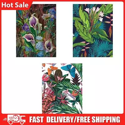 Plants Oil Paint By Numbers Kits Canvas Picture Wall Art DIY Craft Coloring Draw • $12.64