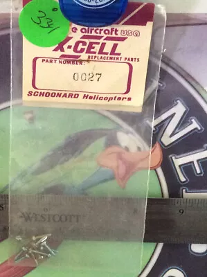 X-Cell 0027 Schoonard RC Helicopter Part NewInPackage 🇺🇸Made&Shipped • $11.96