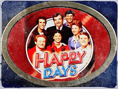 Happy Days Iron On Transfer For T-Shirt & Other Light Color Fabrics #1 • $5