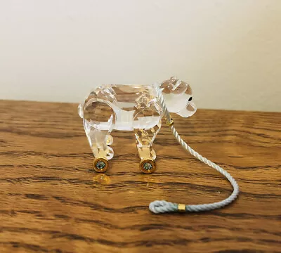 Swarovski Classics Crystal Memories Miniature Bear On Wheels #253447 • $80