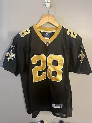 Vintage Mark Ingram New Orleans Saints Black Reebok Youth L Jersey • $22