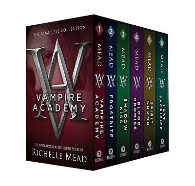 Vampire Academy Series By Richelle Mead 6 Books Set - Ages 12-16 - Paperback • £23.90