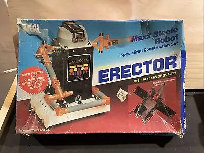 Vintage Erector Maxx Steele Robot Specialized Construction Set • $1