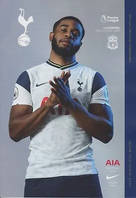 £3.50 • Buy 2020/21 Official Matchday Programme - Tottenham V Liverpool 28/01/21