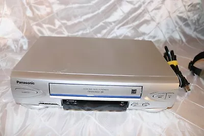 Panasonic PV-V4524S 4 Head Hi-Fi Omnivision VHS VCR No Remote • $35