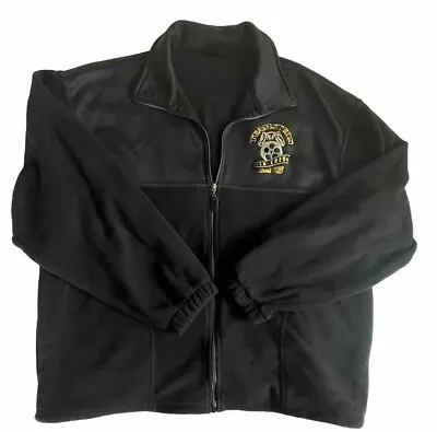 EUC Teamsters Film Crew Logo Jacket Large Black Georgia Local 728 Black Fleece • $19.95