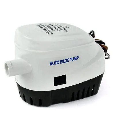12V 750GPH Automatic Bilge Pump Auto Boat Submersible Pump Marine Float Switch • $35.56