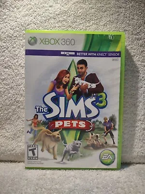 $14.99 • Buy The Sims 3: Pets - (Xbox 360, 2011) *CIB* Great Condition* FREE SHIPPING!!!