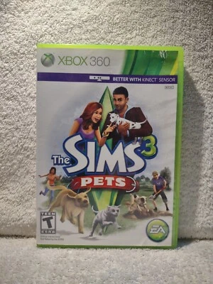 $14.99 • Buy The Sims 3: Pets - (Xbox 360, 2011) *CIB* Great Condition* FREE SHIPPING!!!