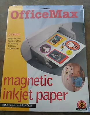 OfficeMax Magnetic Inkjet Paper- 5 Count • $7.99