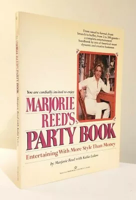  Marjorie Reed's Party Book 1981 1st Ballantine Edition - PB • $12.98