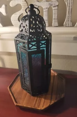 VELA LANTERNS Moroccan Candle Lantern Decorative Candle Holder Lamp For Table Or • $24