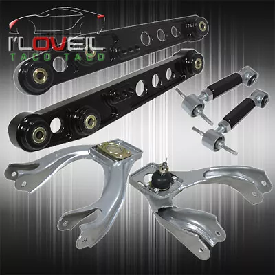 For 92-95 Honda Civic Eg 6Pc Front / Rear Camber Kit With Rear Lower Control Arm • $124.99