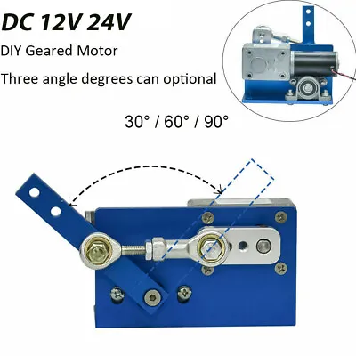 DC Swing Motor Automatic Wobbler Machine Reciprocating Gear Box Motor 8-470Rpm • $52.24