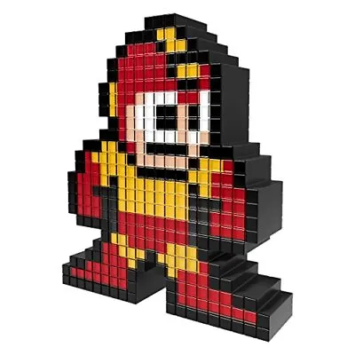 Pixel Pals Solar Blaze Mega Man Light Up Display 006 Ex-Display • £9.99