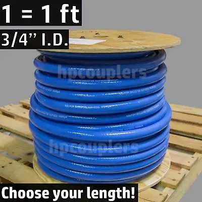 3/4  ID FlexFab 5526-075 Blue Silicone Heater Hose 19mm 350F Radiator Coolant • $9.89