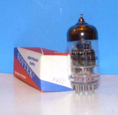 £16.21 • Buy 6922 NOS Sovtek Radio Amplifier Vacuum Tube Valve Tested 6DJ8 ECC88 Russia 6922