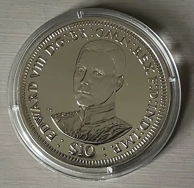 British Virgin Islands Silver Proof $ 10 Dollars 2006 - King Edward VIII • £16.99