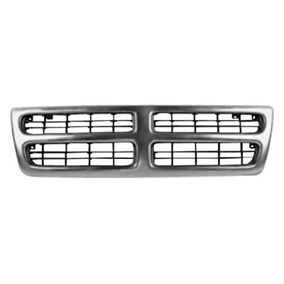 New Grille For 1999-2003 Dodge Ram 1500 Van Front Chrome With Black Inserts • $137