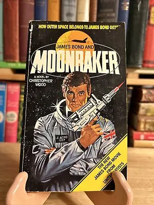 James Bond And Moonraker Christopher Wood 1979 Paperback 1st Jove Edition • $22.50