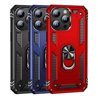 For IPhone 15 14 13 12 11 Pro Max Plus 8 XR XS Phone Case Shockproof Stand Cover • $2.85