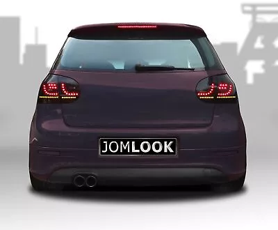 $232.78 • Buy For VW GOLF 5 V MK5 Soda Original Jom Urban LED Rear Lights Black Smoke Set