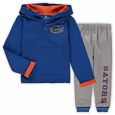 Toddler Colosseum Royal/Heathered Gray Florida Gators Poppies Hoodie And • $39.99