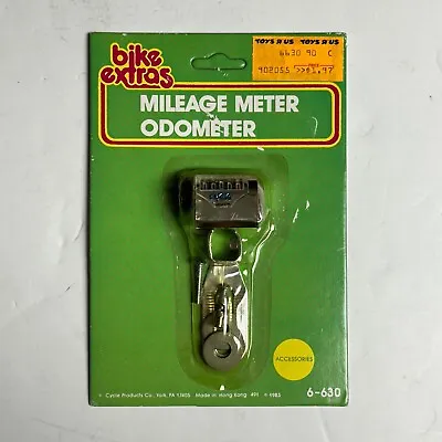 Vintage NOS 1983 Bike Extras Mileage Meter Odometer Cycle Products Co Hong Kong • $25